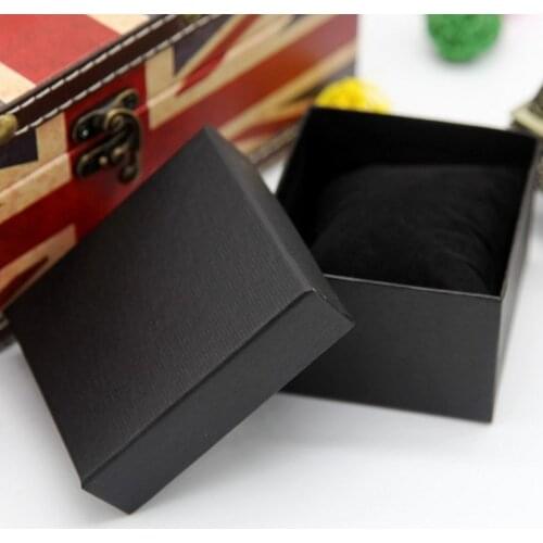 Gift Packaging Box For Jewelry Watch Bracelet Candy Solid Color Durable Bangle Fashion Paperboard Storage Case For Send Gifts