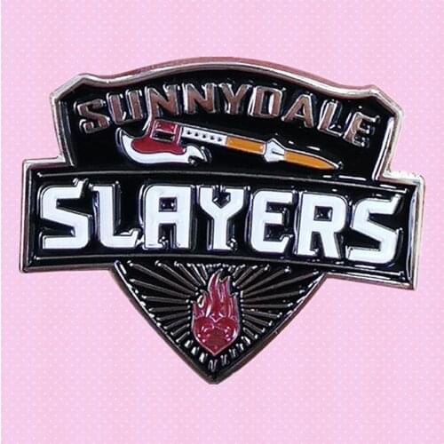 Buffy the Vampire Slayer Buffy Summers Scooby Gang Hellmouth Enamel Pin brooch Joss Whedon movie Jewelry