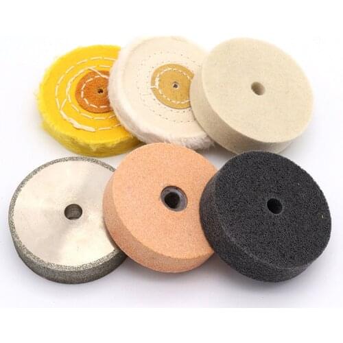 3'' Inch 75mm Grinding Wheel Abrasive Disc Polishing Metal Stone Glass Wheel For Bench Grinders