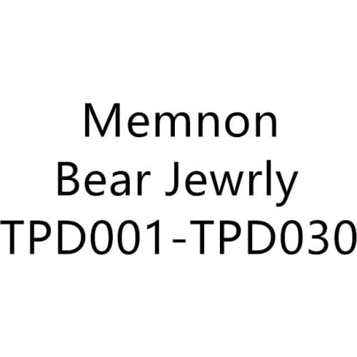 T01 925 Sterling Silver Charms Spanish Classic Bear Jewelry Female Fashion Pendant DIY Coding TPD001-TPD030
