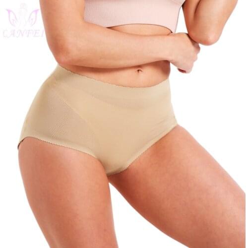 LANFEI Women Fake Ass Tummy Control Pants Hip Enhancer Padded Panty Butt Lifter Briefs Breathable Panties Body Shapers Underwear