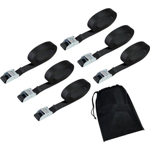 Tightening straps for bagged iron buckle cargo Zinc alloy press-buckle fixing straps Cargo luggage fixing binding straps