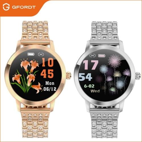 2021 Stylish Smart Watch Heart Rate BP WhatsappMessage & Call Reminder IP68 Waterproof LW10 Smartwatch Women Connect Android IOS