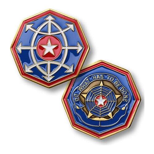 U.S Criminal Investigation Command Challenge Coin hot sales double side coin new Metal Craft coin