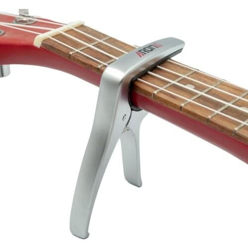 AROMA AC-21 Guitar Capo Metal Alloy Versatile Guitar Capo W/Bridge Pin Puller Capotraste High Quality Guitar Accessories