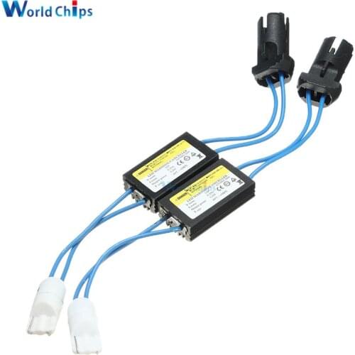 Diymore 2pcs/lot T10 T15 194 W5W 168 921 LED Bulb Canbus Error Free Warning Canceler Decoder Resistor Capacitor