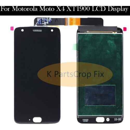 For Motorola Moto X4 XT1900 LCD Display+Touch Screen Digitizer Glass Panel 100% Tested Assembly Replacement For Moto X4 LCD
