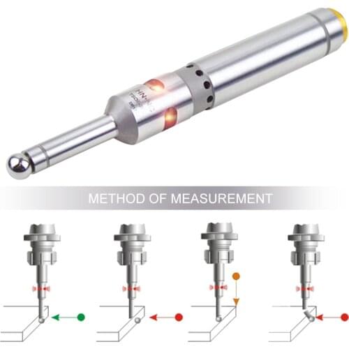 20mm Led Sensitive Milling CNC Electric Edge Finder Tools Digital Save Time Safe Stainless Steel Quick Locate Accessories
