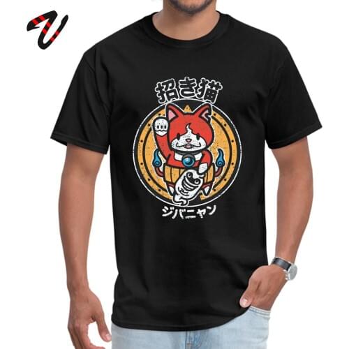 Maneki Nyan T Shirts Summer TShirt Slayer Hip Hop Russian Custom Tops & Tees Europe Men T-shirt Wholesale Fashion Clothing XXXL
