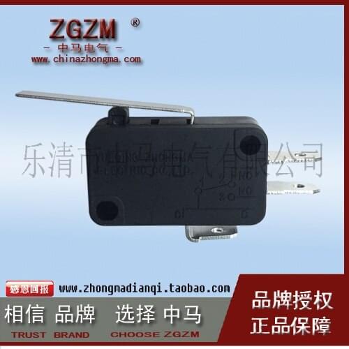 HWEXPRESS 50PCS Fretting Switch Tripod ZW7-1 KW7-1 Copper Point 3-5A 28 Long Handle