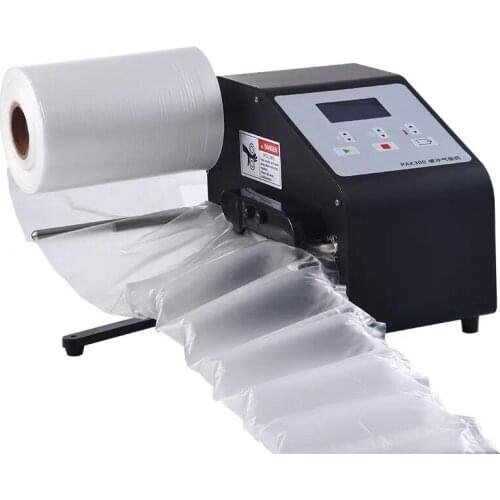 Multifunction Buffer Cushion Package Sealer Fully Bubble Bag Inflator Food Processor Automatic Air Filling Machine Film Inflator