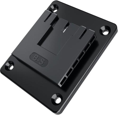 Power Tool Stand for 14.4-18V Lithium Battery Holder Screwdriver Wrench Base Snap Suspension Bracket