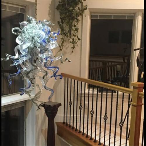 Murano Glass Art Christmas Decoration chandelier Lights Modern Led Chandeliers Ceiling Lamp