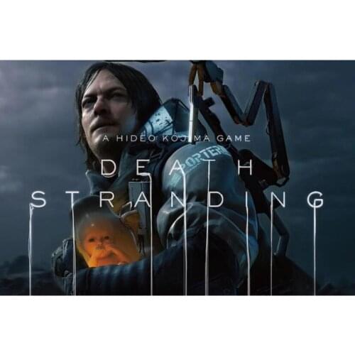 New 5d DIY Diamond Painting Death Stranding PS Game Poster Cross Stitch Kits Full Drill Embroidery Wall Sticker Decor FH626
