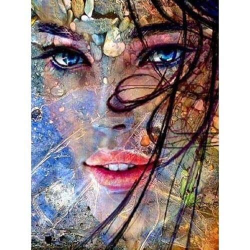 SenyuArt 5D DIY Rhinestone Diamond Painting Picture Beauty Paint By Numbers Cross-stitch Kit Embroidery Mosaic XN1420