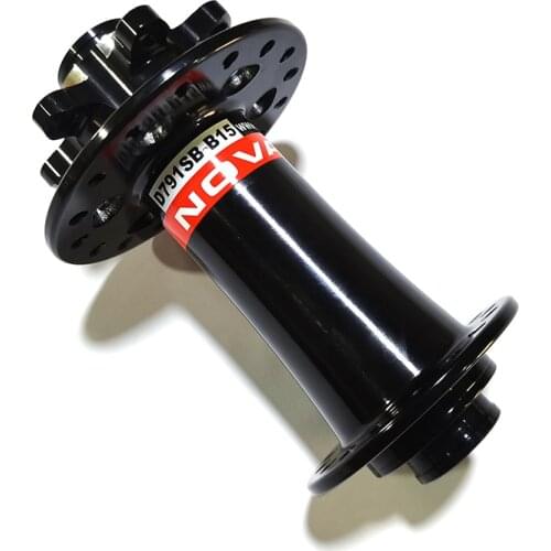 NOVATEC D791SB-B15 MTB J-Type Disc 6 Bolt front hub Novatec BOOST hub Thru axle TA 15×110mm 28h 32h DownHill DH FreeRide FR