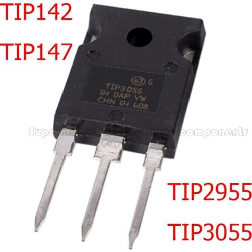 5PCS TIP142 TIP147 TIP2955 TIP3055 TO-247 NPN New and Original IC
