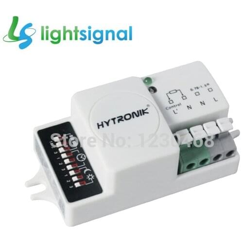 10 pcs/lot Microwave Motion Sensor light switch with 3-step dimming control fuction, Economic model HC005S-CN