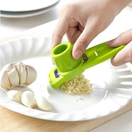 Grinding Garlic Press Ginger Plastic Cutter Vegetable Grinding Tool Mini Planer Planer Kitchen Grater Grinder Kitchen Gadget
