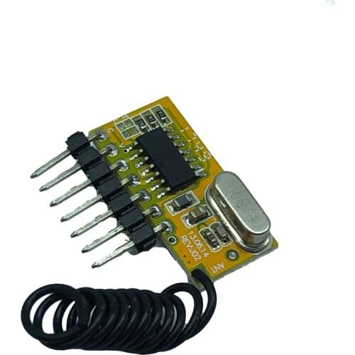 ASK Super-heterodyne rf transmitter and receiver module 315mhz/433.92mhz data transmitter and receiver module radio receiver