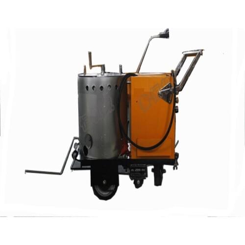 Hand-Pushed Hot Melt Striping Paint Road Marking Machine