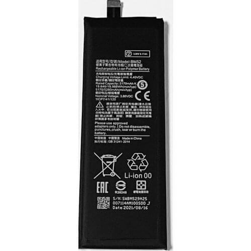 THORDONAL Xiaomi Mi Note 10 Phone Batteries