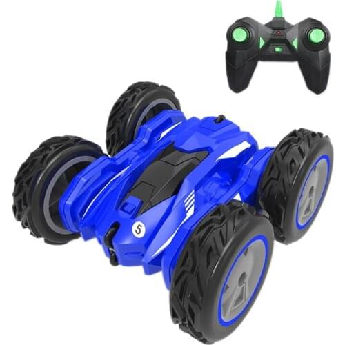 2.4G RC Stunt Tumbling Remote Control Car 360 Degree Rolling Double-Sided Flips Stunt Car Remote Control Toy Car