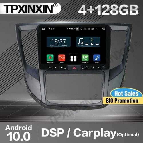 4+128G Carplay Car Radio 2Din Stereo Receiver Android 10 For Mitsubishi Lancer 2017 2018 2019 IPS DSP GPS Player Audio Head Unit