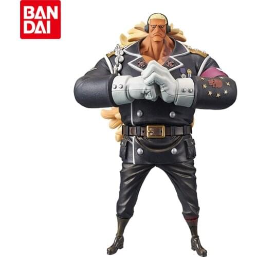 Bandai Genuine DXF One Piece Grand Line STAMPEDE Theater Version Douglas Bullet Anime Action Figure Collect Model Toys
