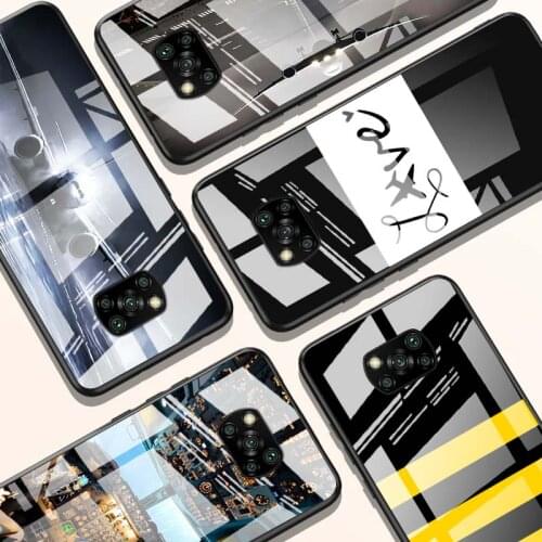 Airplane Pilot fly for Xiaomi POCO X3 NFC F3 M2 X2 F2 Redmi K30 Redmi Note 9 Pro Luxury Tempered Glass Phone Case Cover