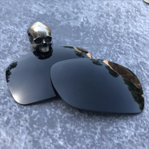 Firtox True Polarized Enhanced Replacement Lenses for-Oakley Blender OO4059 Sunglass (Lens Only)-Black Chrome