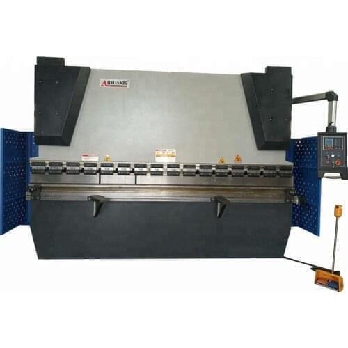 WC67K-100T/3200 Hydraulic bender 4mm plate bending machine NC hydraulic press brake steel machine with E21