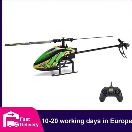 JJRC M05 RC Helicopter 2.4GHz 4 Channel 6-Axis Gyro Stabilizer Altitude Hold Helicopter for Indoor to Fly for Kids and Beginners