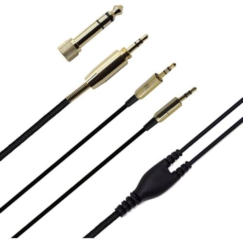 Poyatu headphone Cable for Monolith M1060 M1060C M565 M565C Headphones Replacement cables Audio Cord