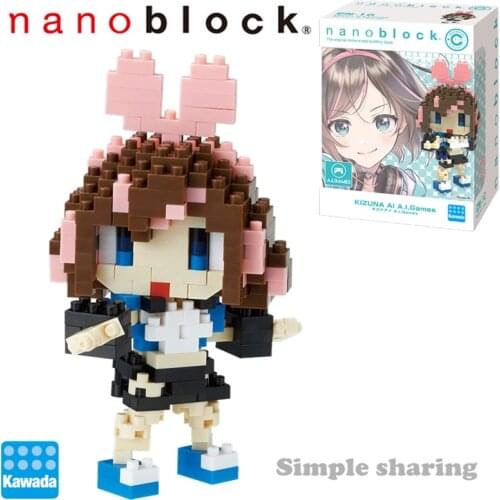 Nano Block Character Nano Kizuna Eye A.I.Games 2019 Ver. CN-10 Kizuna AI A.I.Games 2019 Ver. CN-10 w/ Tracking NEW