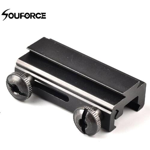 20mm Picatinny Rail Base Adaptor Fit 11 mm Scope Rail Mount for Hunting Riflescope Laser Sight