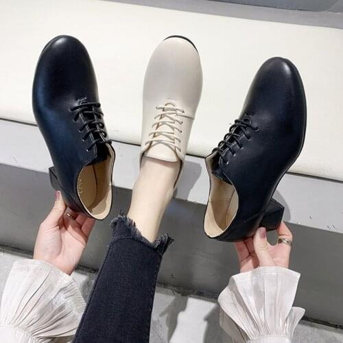 Spring new fashion wild women belt with single shoes solid color comfortable inside simple shopping womens casual shoes U29-35