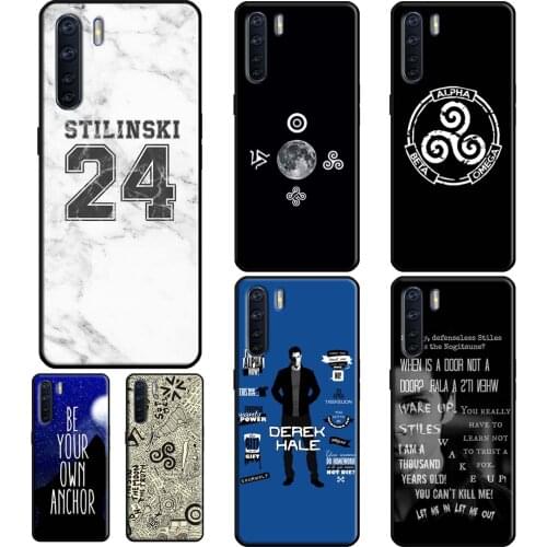 Teen Wolf Derek Hale For OPPO A53 2020 A5 A9 A31 A15 A52 A72 A83 A91 F5 Reno 2Z 4 Pro A1K A3S A5S Phone Cover