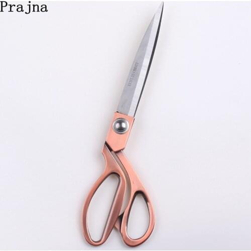 Prajna Professional Tailor Scissors Vintage Stainless Steel Sewing Scissors Cutting Fabric Sewing Supplies Wholesale 3 Size DIY