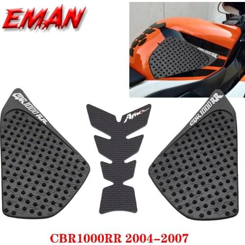 For Honda CBR1000RR CBR 1000RR 2004-2007 Motorcycle Protector Anti Slip Tank Pad Sticker Gas Knee Grip Traction Side 3M Decals