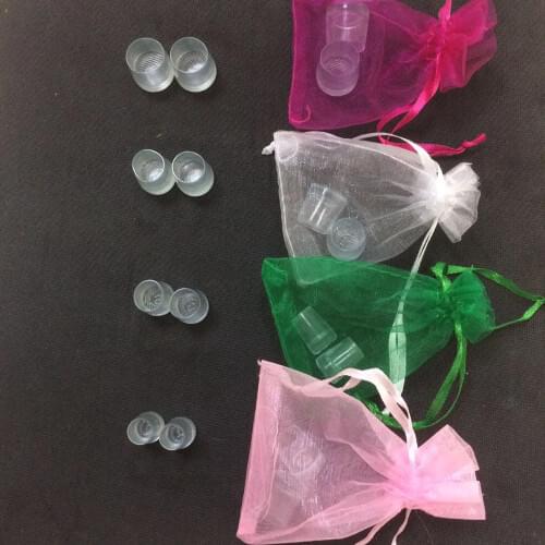 32 Pairs (XS,S,M,L) High Heeler Latin Stiletto Dancing Covers Heel Stoppers Antislip Silicone High Heel Protectors Wedding Party
