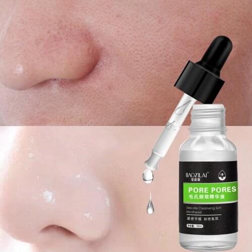 Shrink Pores Serum Facial Hyaluronic Essence Face Serum Moisturizing Whitening Anti-Aging Oil Control Cream 10ml TSLM1
