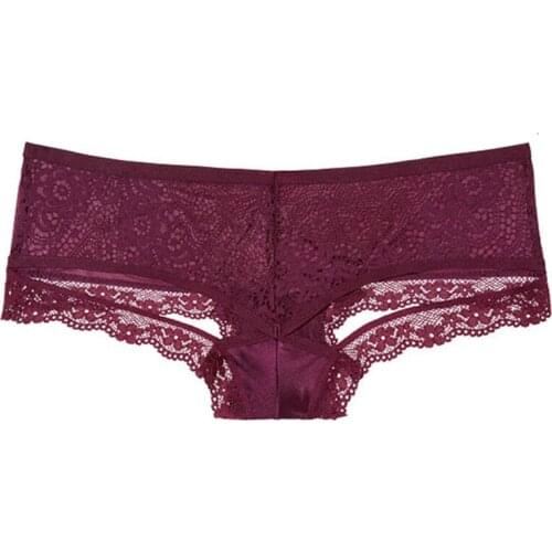 Panties For Woman Underwear Sexy Lace Breathable Soft Lingerie Female Briefs Panty Sexy Transparent Womens Underpants 3 Color