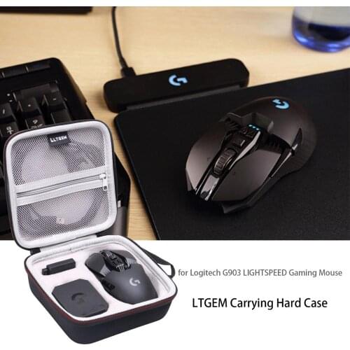 LTGEM EVA Hard Carrying Case for Logitech G903 / G900 Lightspeed Gaming Mouse