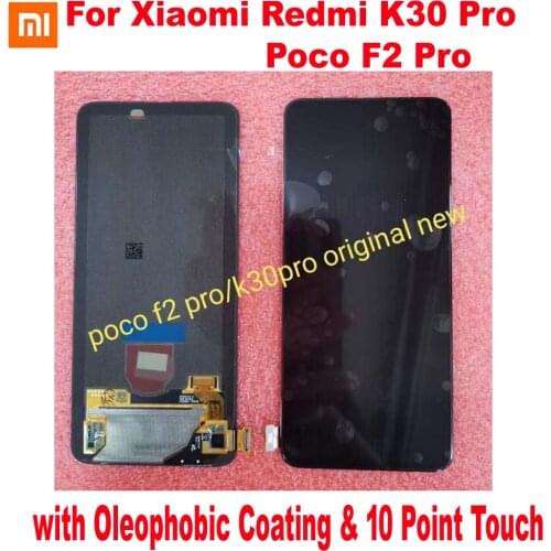 Original Best For Xiaomi Redmi K30 Pro LCD Display Touch Screen Digitizer Assembly 6.67" For Poco F2 Pro Glass Sensor Pantalla