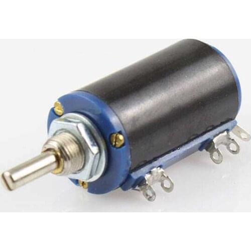 2PCS WXD3-13-2W 10K ohm WXD3-13 2W Rotary side Rotary Multiturn Wirewound Potentiometer