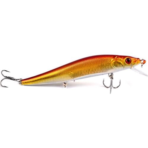 5PCS Fishing Bass Fish Topwater Popper Minnow Crankbaits lure hook baits 14cm/23g