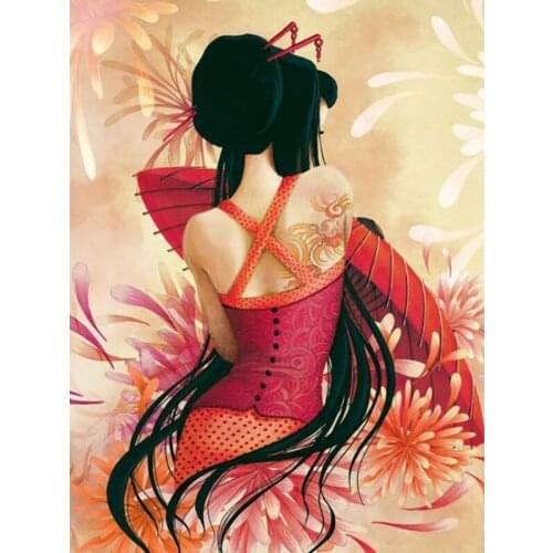 5D DIY diamond Painting full square round drill embroidery Girl Diamond Mosaic Cross Stitch Home Decor Gifts