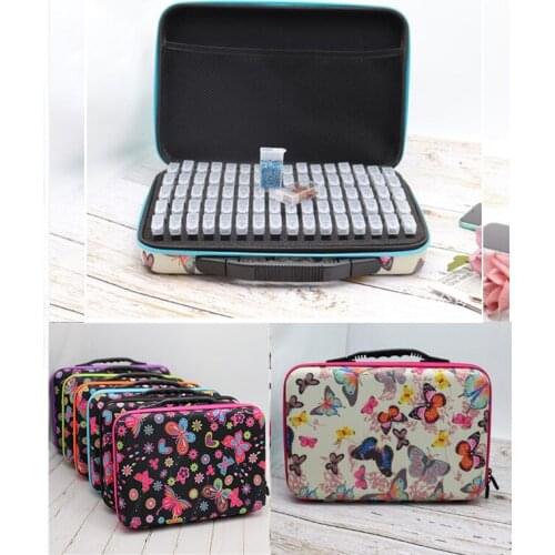 80 diamond painting accessoires anime Diamond Embroidery Tools Handbag Diamond Painting Storage Bag Box diamond mosaic Case