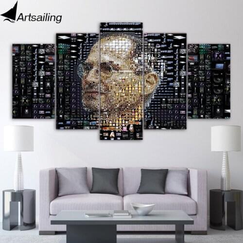 ArtSailing HD Printed steve jobs apple Painting on canvas room decoration print poster picture canvas Free shipping/ny-2137